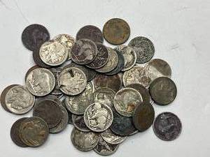 Lot of 50 Buffalo Nickels