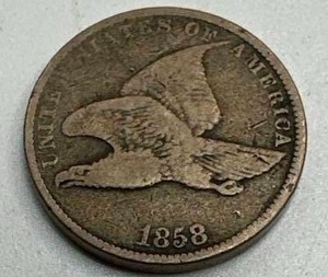 1858 Flying Eagle Cent