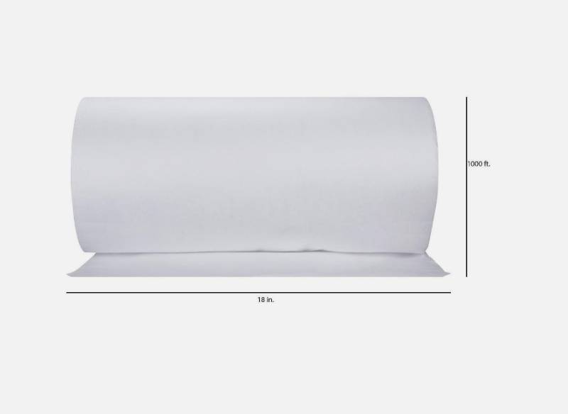 lot 145 image: NEW Duro 70192 Roll of White Kraft Butcher Paper for Wrapping  Table Covering 18in X 1000ft.