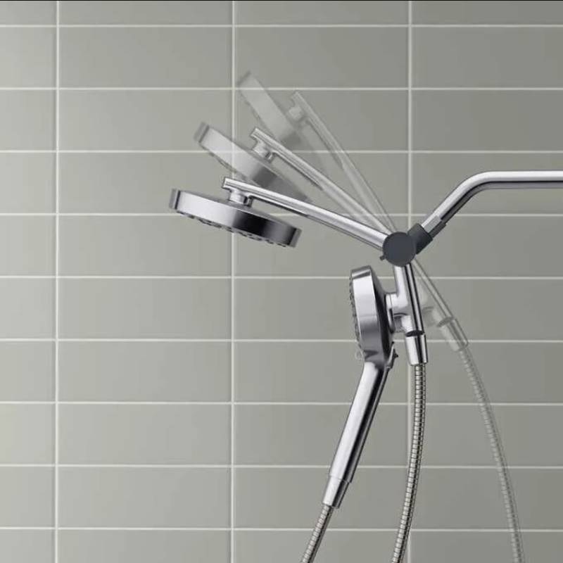 lot 182 image: NIOB Kohler Prone 3-In-1 Combo Shower Kit  REC31657-G-CP  Polished Chrome