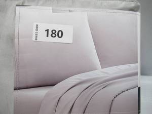 lot 180 image: NEW Social Standard by Sanctuary 6 Piece Sheet Set King Microfiber Oversized Fitted - Silver