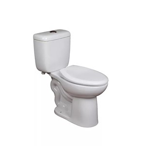 lot 91 image: NEW Members Mark High Efficiency Dual Flush 2 Piece Toilet