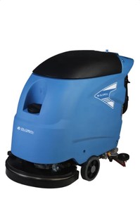 lot 106 image: Global Industrial Electric Walk-Behind Auto Floor Scrubber, 20 Cleaning Path 261990 - Needs Fixing