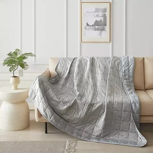 lot 311 image: NEW Brookfield Home Cooling Throw 60x70 - Gray