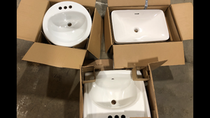 Lot of Assorted Sinks   Various Models and Conditions  Customer Returns See Pictures