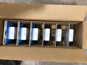 Lot of Commercial Electrical 2-Outlet USB Wall Tap  Customer Returns See Pictures