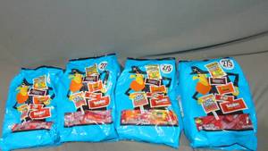 4 Pack Lot Hersheys 275 Piece Halloween Candy Assortment Bag - 78.5oz Dated 022024
