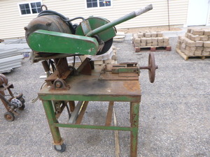 lot 48 image: Homemade Chop Saw