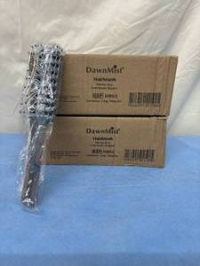 lot 85 image: 2 Cases (12 each per case) DawnMist HB02 Individually Bagged Vented Hairbrush