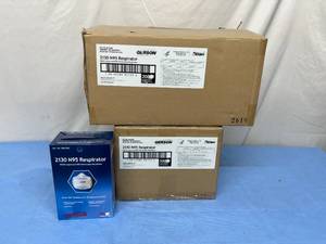 lot 112 image: 2 Cases (200 each per case) NEW Gerson 082130C 2130 NIOSH Approved N95 Particulate Respirator Masks