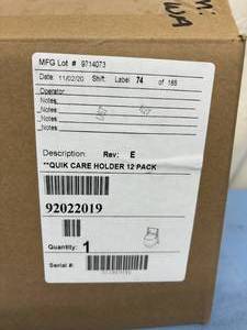 lot 117 image: 1 Case (12 Each) NEW Quik Care Hand Sanitizer Dispensers 