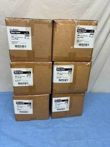 lot 133 image: MSRP $500  6 Cases (300 each per case) NEW MediChoice 77728 Blue Fluid-Resistant Shoe Cover - Durable Polypropylene Fully Elasticized and Non-Conductive - Universal Size