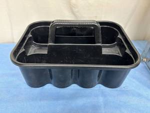 lot 174 image: Care Cleaning Dressing Supplies Carry Caddy and&nbspDetecto 22 Heavy Duty Stainless Steel Biohazard Infectious Waste Bin with Foot Pedal Lid - In Good Condition