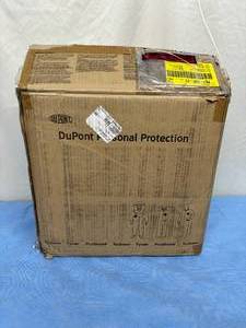 lot 187 image: 1 Case (25 each) NEW DuPont Proshield 1 Personal Protection Coveralls - Size 2XL 