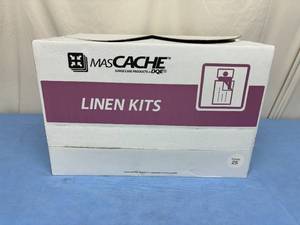 lot 210 image: 1 Case (25 each) NEW DQE MacCache Linen Kits MC4001
