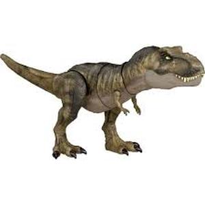lot 9 image: Jurassic World Dominion Thrash n Devour Tyrannosaurus Rex Dinosaur Figure