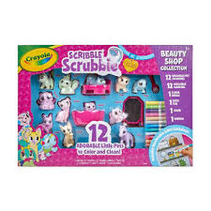 lot 23 image: Crayola Scribble Scrubbie Pets Beauty Shop Drawing and Coloring Kit
