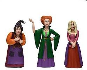 lot 42 image: NECA Hocus Pocus Toony Classics Sanderson Sisters 6 Scale Action Figures - 3pk