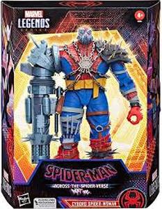 lot 53 image: Hasbro Marvel Legends Series Spider-Man Across the Spider-Verse (Part One) Cyborg Spider-Woman 6-in Action Figure