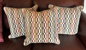 lot 75A image: Array of Accent Pillows