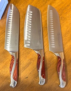 lot 51 image: Variety of Hammer Stahl Gallery Knives with Sharpener  Hammer Stahl Cutlery