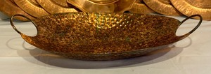 lot 128 image: Copper Platters and Bowl