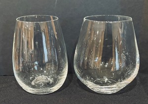 lot 141 image: Stemless Wine Glasses by Lenox