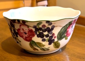 lot 187 image: 11 Charter Club Wild Flowers Bowls