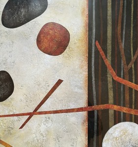 lot 361 image: Amazing Abstract Print by G. Porter