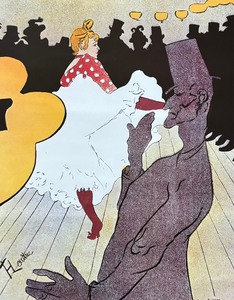 lot 384 image: Moulin Rouge Framed Print by Henri de Toulouse