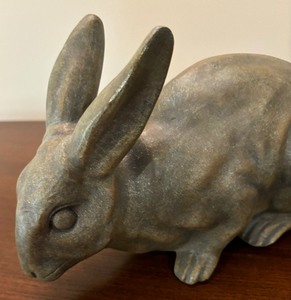lot 185A image: Decorative Rabbit Figurine