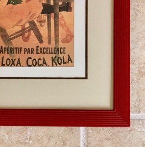 lot 174 image: Framed Poster Print LOX Toni Aperitif