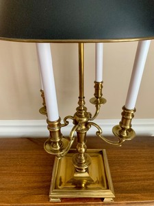 lot 82 image: Vintage Chapman Bouillotte Style Table Lamp