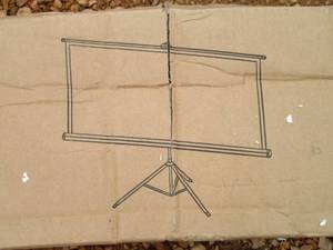 TaoTronics Projector Screen with an...