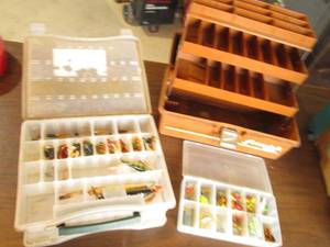 Variety of Fenwick and Plano Tackle...