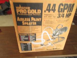 Wagner Pro Gold 34hp Airless .44GP...