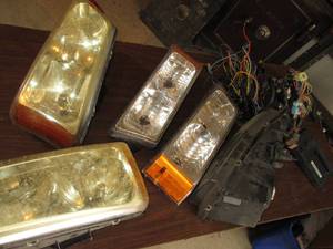 Lot of misc Chevy Headlight assembl...