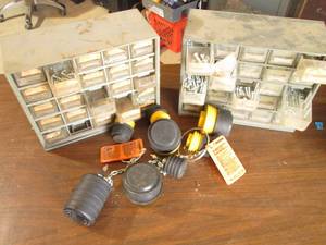 (2) multi-drawer part organizers wi...