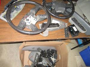 Variety of interior Chevy Visors, w...