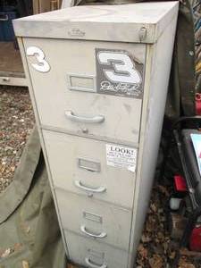 File cabinet with key to lock, also...