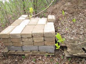 Pallet of landscape block, must be ...