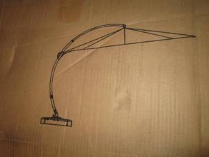 Patio umbrella with stand...