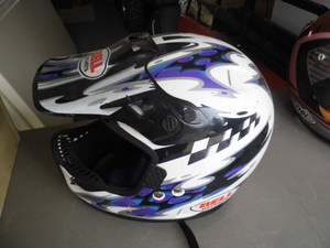 Simply designed Bell Size Large Motorcycle Helmet