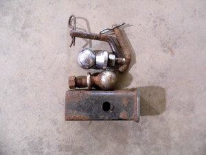 Tow Hitch insert sleeve, hitch pins...