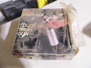 Ram Air touch up spray gun...