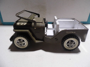 Vintage TONKA Toy Truck Army Presse...