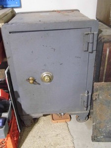 Very large and heavy fireproof safe...