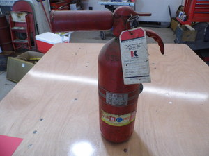 Antique Fire Extuingager...