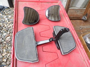 2007 Street Glide Mirrors and Foot ...