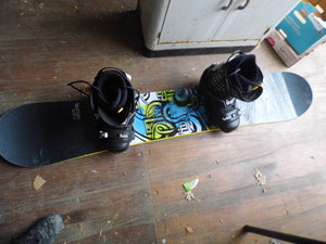 Barton Snow Board Size 12 Boots...